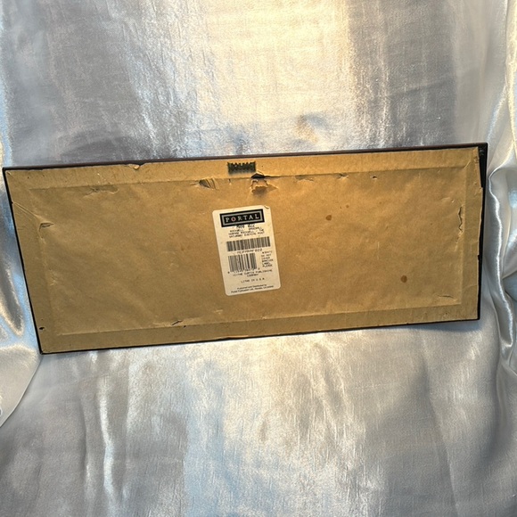 Vintage Baseball Collage of Norman Rockwell in Brown Wooden Frame - Picture 3 of 4